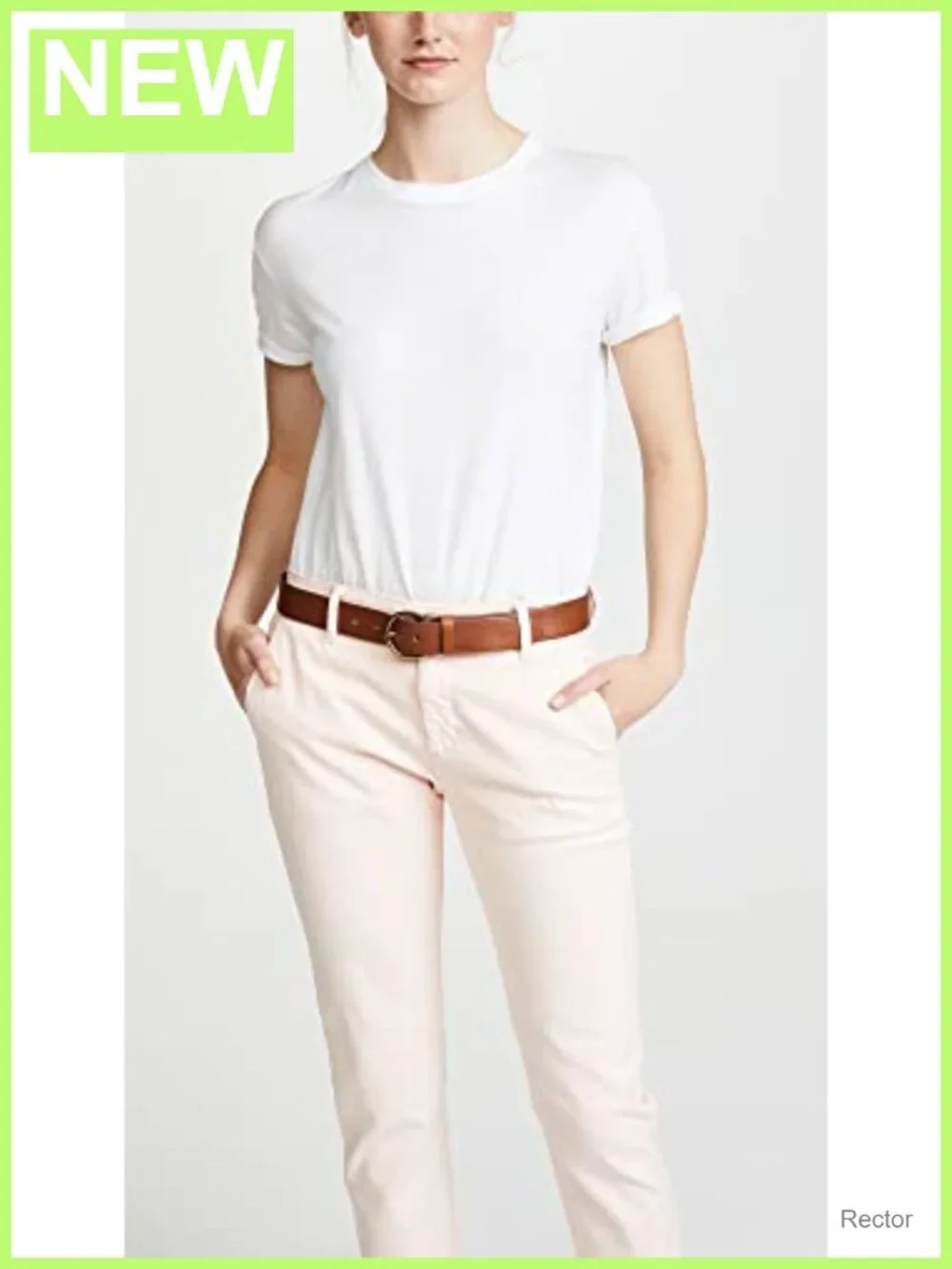 Madewell Medium Perfect Leather Belt Gold Buckle